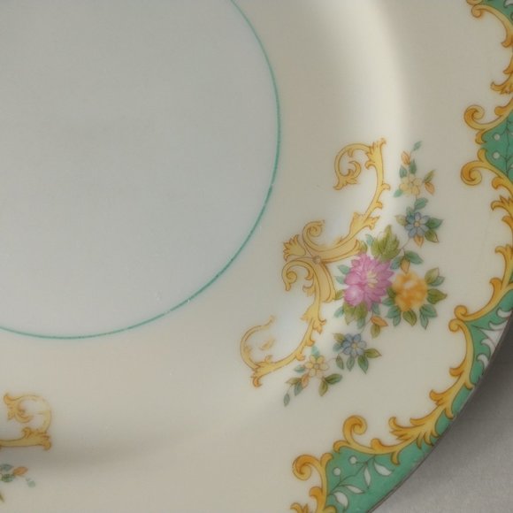 Noritake China Plate Japan Tiffany Pattern - Picture 2 of 5